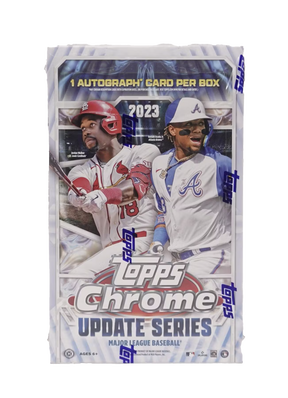 2023 Topps Chrome Update Series Baseball Hobby Box