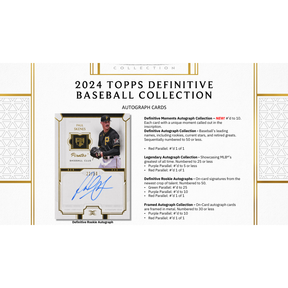 2024 Topps Definitive Baseball Hobby Box