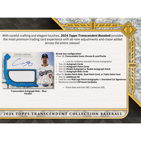 2024 Topps Transcendent Baseball Hobby Case