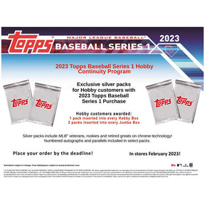 2023 Topps Series 1 Baseball Jumbo Box